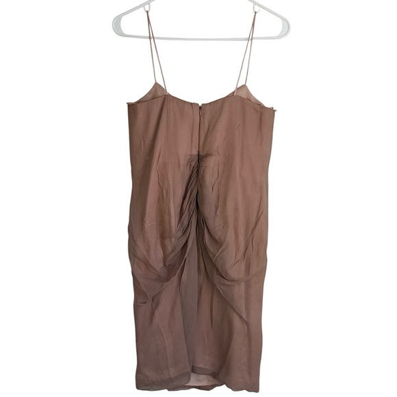 HOAGLUND 100% Silk Layered Jeweled Mini Dress Size 6 NWT - Picture 4 of 13